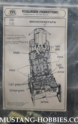 VERLINDEN PRODUCTIONS 1/72 ACESII EJECTION SEAT (F-16/F-15)