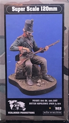 VERLINDEN PRODUCTIONS 120mm PRIVATE 50th BN. 60th FOOT BRITISH NAPOLEONIC SPAIN CA. 1812