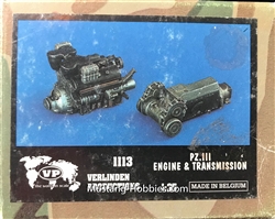 VERLINDEN PRODUCTIONS 1/35 PANZER III ENGINE AND TRANSMISSION