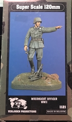 VERLINDEN PRODUCTIONS 120MM WHERMACHT OFFICER WWII