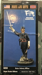VERLINDEN PRODUCTIONS 120mm UNION INFANTRY OFFICER