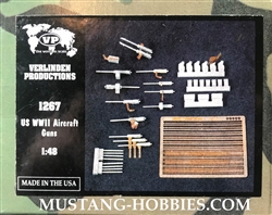 VERLINDEN PRODUCTIONS 1/48 US WWII Aircraft Guns