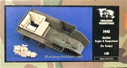 VERLINDEN PRODUCTIONS 1/35 M8/M20 ENGINE AND COMPARTMENT