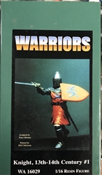 WARRIORS SCALE MODELS 120MM KNIGHT #1 13th-14th CENTURY