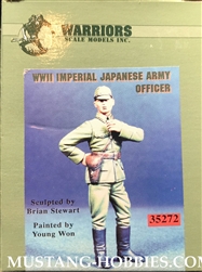 WARRIORS 1/35 WWII IMPERIAL JAPANESE ARMY OFFICER