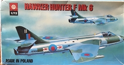 ZTS PLASTYK 1/72 HAWKER HUNTER F Mk.6
