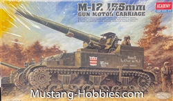 ACADEMY 1/35 M-12 155mm Gun Motor Carriage