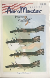 Aero Master Decals 1/48 PHANTOMS OVER VIETNAM PART 1