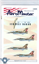 Aero Master Decals 1/48 F-16 ISRAELI BARAK