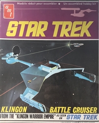 AMT 1/635 Star Trek Klingon Battle Cruiser From the â€œKlingon Warrior Empireâ€ - as seen on Star Trek