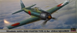 HASEGAWA 1/72 Mitsubishi A6M5c Zero Fighter Type 52 Jinrai Squadron