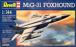 REVELL GERMANY 1/144 MiG-31 FOXHOUND