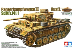 TAMIYA 1/35 Panzerkampfwagen III, Ausf. L, Sd.Kfz. 141/1