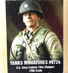 YANK MINIATURES 1/9 US ARMY CAPTAIN 1944 RANGER