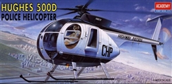 ACADEMY 1/48 Hughes 500D Police Helicopter