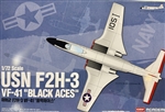 ACADAMY 1/72 USN F2H-3 VF-41 "Black Aces"