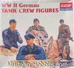 ACADEMY 1/35 WWII German Tank Crew Figures Set (4 figures)
