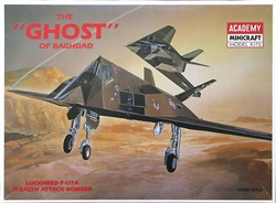 Academy 1/72 The 'Ghost' of Baghdad Lockheed F-117A Stealth Attack-Bomber
