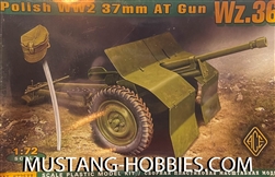 ACE MODELS 1/72 37mm Polish AT Gun wz.36