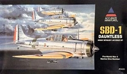 Accurate Miniatures 1/48 SBD-1 Dauntless Pre-World War II Marine Dive Bomber