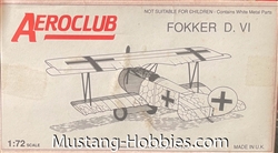 AEROCLUB 1/72 FOKKER D.VII