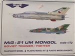 AERO TEAM 1/72 MiG-21UM Mongol Soviet Trainer/Fighter