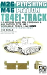 AFV CLUB 1/35M26/46 T84E1 workable Tracks