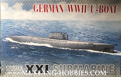 AFV CLUB 1/350 German Type XXI Submarine