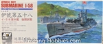 AFV CLUB 1/350 Japanese Navy Submarine I-58 late w/Kaiten