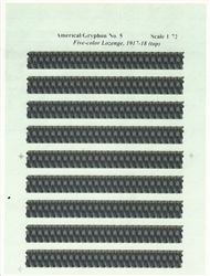 AMERICAL/GRYPHON 1/72 FIVE-COLOR LOZENGE 1917-18 (TOP)