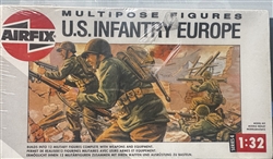 AIRFIX 1/32 Military Figures U.S. Infantry (Europe) Multipose