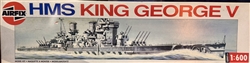 AIRFIX 1/600 HMS King George V