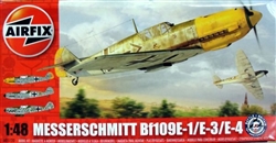Airfix 1/48 MESSERSCHMITT BF109E-1/E-3/E-4