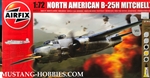 AIRFIX 1/72 North American B-25H Mitchell Starter set