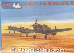 ALM MODELD 1/72 P-40C / Tomahawk Mk.IIB