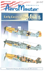 Aero Master Decals 1/32 EARLY EASTERN FRIEDRICH Bf-109G-6 PART 1
