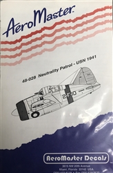 Aero Master Decals 1/48 NEUTRALITY PATROL  USN 1941