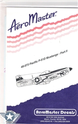 Aero Master Decals 1/48 PACIFIC P-51D MUSTANG PART II