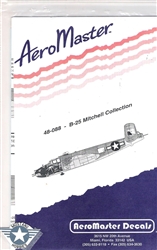 Aero Master Decals 1/48 B-25 MITCHELL COLLECTION