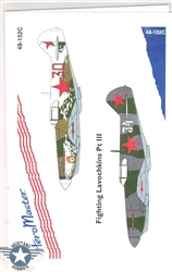 Aero Master Decals 1/48 FIGHTING LAVOCHKINS III
