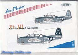Aero Master Decals 1/48 CARRIER BASED AVENGERS PART 3