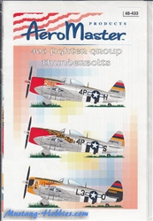 Aero Master Decals 1/48 406 FIGHTER GROUP THUNDERBOLTS
