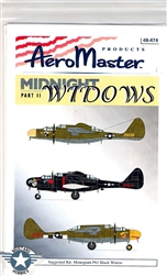 Aero Master Decals 1/48 NIGHT WIDOWS PART II