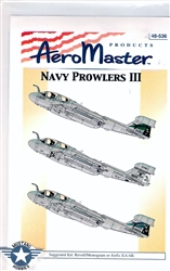 Aero Master Decals 1/48 NAVY PROWLERS PART III