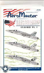Aero Master Decals 1/48 USS CONSTELATION  2001 F/A-18C PART 1