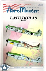 Aero Master Decals 1/48 LATE DORAS PART 2