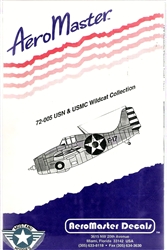 Aero Master Decals 1/72 USN & USMC WILDCAT COLLECTION
