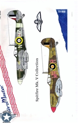 Aero Master Decals 1/72 SPITFIRE Mk.V COLLECTION