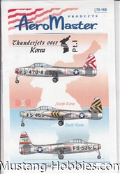 Aero Master Decals 1/72 THUNDERJETS OVER KOREA PART 1
