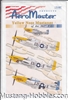 Aero Master Decals 1/72 YELLOW NOSE MUSTANGS OF THE 361ST FG